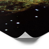 Ein riesiges Hubble-Mosaik des Krabbennebels Poster (Ecke)