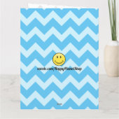 Ein riesiges Lächeln wird bald wieder gut. Karte (Rückseite)