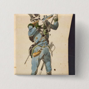 Ein Rifleman der österreichischen Jaegers Button
