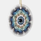 Ein Ring aus Feuer (farbiges Muster) Keramik Ornament (Rechts)