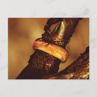 EIN RING, UM SIE ALLE ZU REGELN™ POSTKARTE