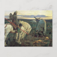 Ein Ritter an der Kreuzung