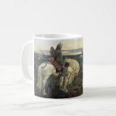 Ein Ritter an der Wegscheide Kaffeetasse (Vorderseite Links)