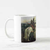 Ein Ritter an der Wegscheide Kaffeetasse (Links)