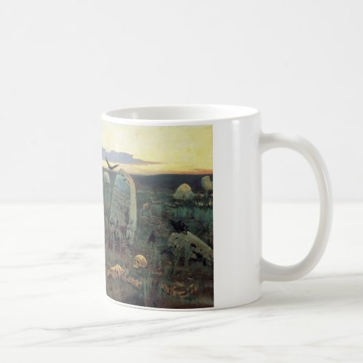 Ein Ritter an der Wegscheide Kaffeetasse (Rechts)