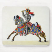 Ein Ritter an einem Turnier, Platte von 'einer Mousepad (Vorne)