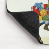 Ein Ritter auf seiner Weise zu einem Turnier, Mousepad (Ecke)