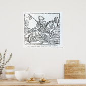 Ein Ritter aus Caxtons 'Spiel des Schachs' Poster (Küche)