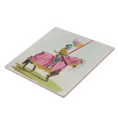 Ein Ritter bewaffnete für die Bindung, 1512, Fliese (Seite)