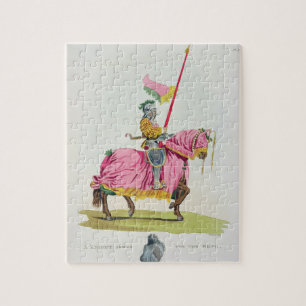 Ein Ritter bewaffnete für die Bindung, 1512, Puzzle