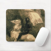 Ein Ritter, c.1885 Mousepad (Mit Mouse)
