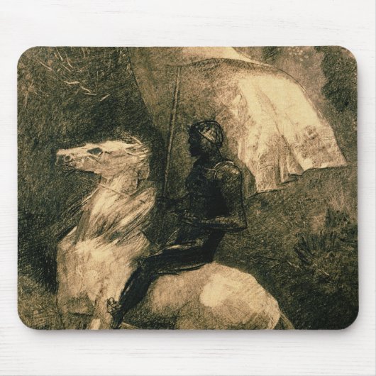 Ein Ritter, c.1885 Mousepad (Vorne)