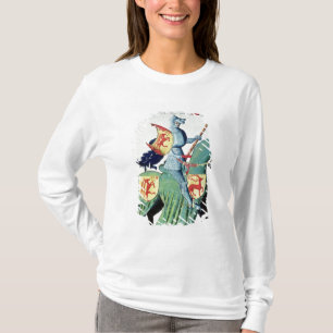 Ein Ritter, der die Arme von Verona trägt T-Shirt