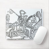 Ein Ritter, von Caxtons 'Spiel der Schache Mousepad (Mit Mouse)