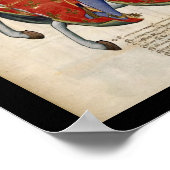 Ein Ritter von Prato Poster (Ecke)