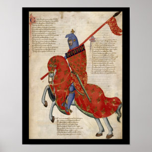 Ein Ritter von Prato Poster