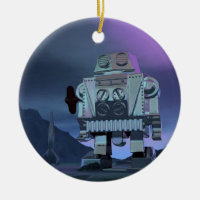 Ein Robot Moon Walker Ornament