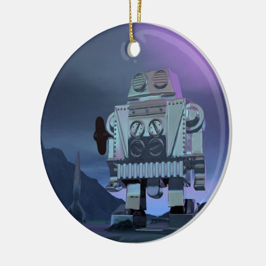 Ein Robot Moon Walker Ornament (Links)