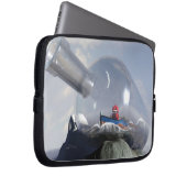 Ein Roboter in einer Flasche Elektronik Laptopschutzhülle (Vorne Rechts)