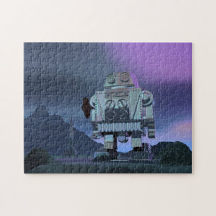 Ein Roboter-Mond-Wanderer Puzzle