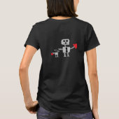 ein Roboter-T-Shirt T-Shirt (Rückseite)