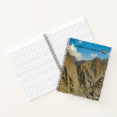 Ein robustes Bergpas-SpiralNotebook Notizblock (Innenseite)