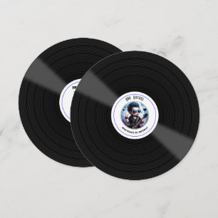 "Ein Rock!" Vinyl Record Rock Star 1. Geburtstag Einladung