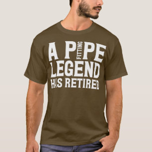Ein Rohr mit Legende hat wieder sonnigen Klempner. T-Shirt