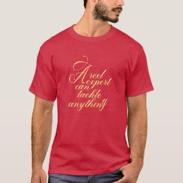 Ein Rollenexperte kann skalierbare Vektorgrafiken  T-Shirt
