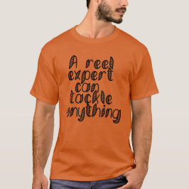 Ein Rollenexperte kann skalierbare Vektorgrafiken  T-Shirt