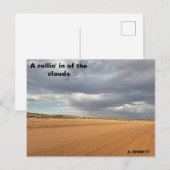 Ein Rollin' in den Wolken Postkarte (Vorne/Hinten)
