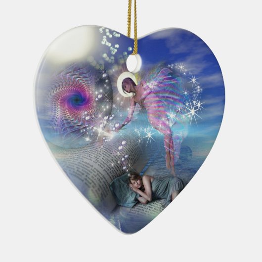 Ein Roman kann ein Portal in parallele Realitäten  Keramikornament (Rechts)