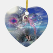 Ein Roman kann ein Portal in parallele Realitäten Keramikornament (Vorne)