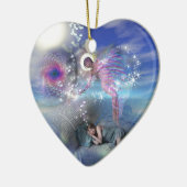 Ein Roman kann ein Portal in parallele Realitäten Keramikornament (Links)