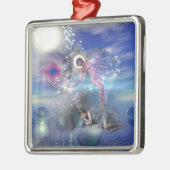 Ein Roman kann ein Portal in parallele Realitäten  Ornament Aus Metall (Links)