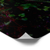 Ein Romantik-Blume-Poster Poster (Ecke)