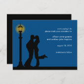 Ein romantischer Ankündigung Datum freihalten (Vorne/Hinten)