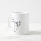 Ein romantischer Becher für Ihren Liebsten Kaffeetasse (Vorderseite Links)
