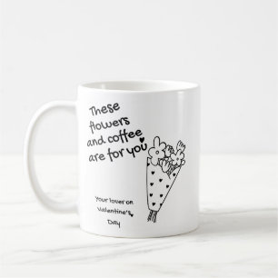 Ein romantischer Becher für Ihren Liebsten Kaffeetasse