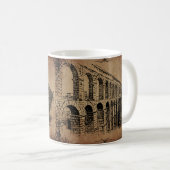 Ein römisches Amphitheater Vintag Kaffeetasse (VorderseiteRechts)