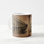 Ein römisches Amphitheater Vintag Kaffeetasse (Vorderseite Links)