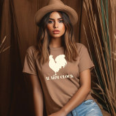 Ein Rooster als Alarmanzeige T-Shirt