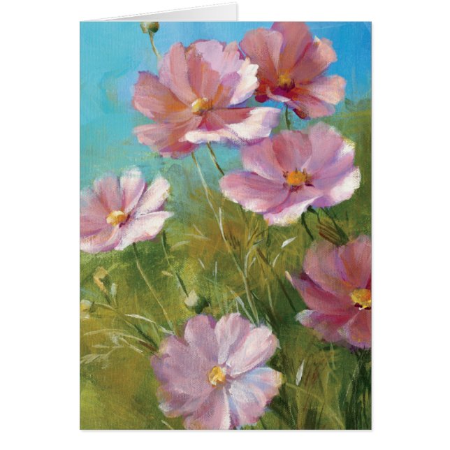 Ein rosa Blumengarten (Vorne)