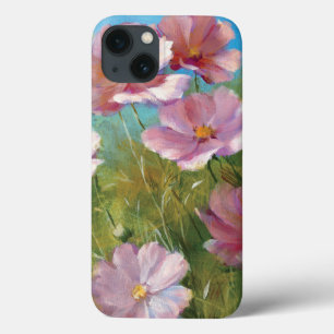 Ein rosa Blumengarten iPhone 13 Hülle