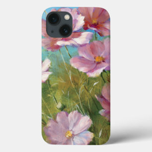 Ein rosa Blumengarten iPhone 13 Hülle