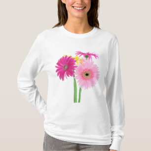 Ein rosa Gerbera Daisy T-Shirt