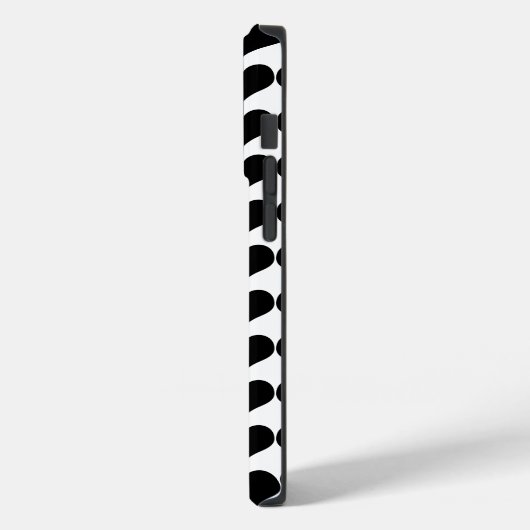 Ein rosa Herz (initial) Case-Mate iPhone Hülle (Rückseite / Links)