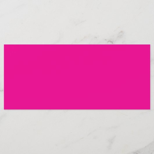 ein rosa Hintergrund mit Menükarte (Rückseite)