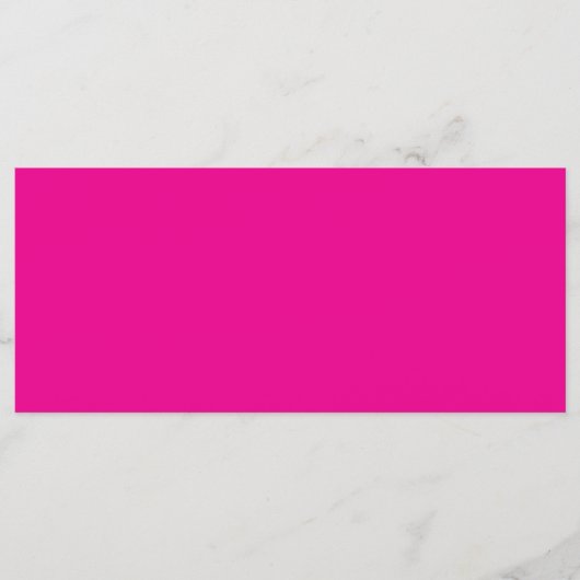 ein rosa Hintergrund mit Menükarte (Vorderseite)