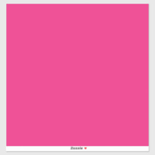 ein rosa Hintergrund mit schwarz Aufkleber